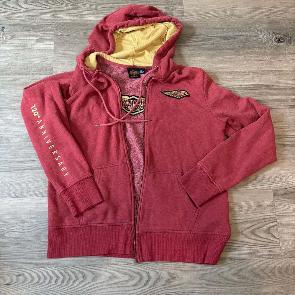 Read description Harley-Davidson Women's 120th Anniversary Zip-Front Hoodie